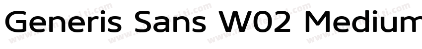 Generis Sans W02 Medium字体转换